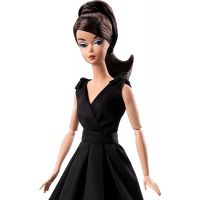 Mattel Barbie sběratelská černé šaty 2