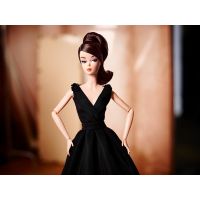Mattel Barbie sběratelská černé šaty 5