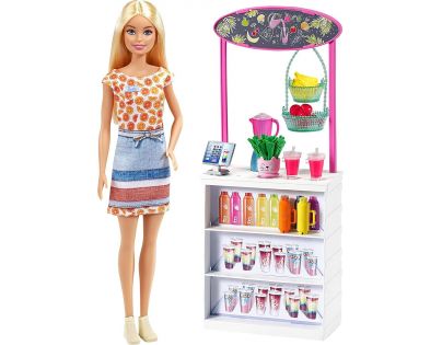 Mattel Barbie Smoothie stánok s bábikou