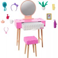 Mattel Barbie Štýlový nábytok Toaletný stolík
