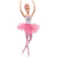 Mattel Barbie Svietiaca magická baletka s ružovou sukňou 31 cm - Poškodený obal