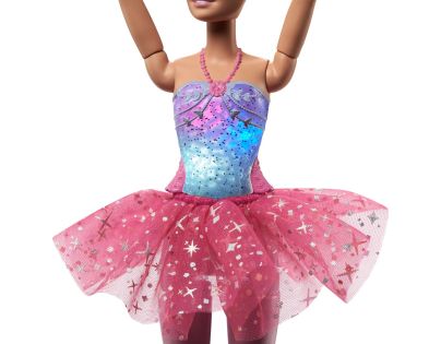 Mattel Barbie Svietiaca magická baletka s ružovou sukňou 31 cm - Poškodený obal