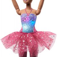 Mattel Barbie Svietiaca magická baletka s ružovou sukňou 31 cm 5