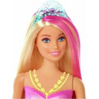 Mattel Barbie svietiace morská panna s pohyblivým chvostom beloška - Poškodený obal 4