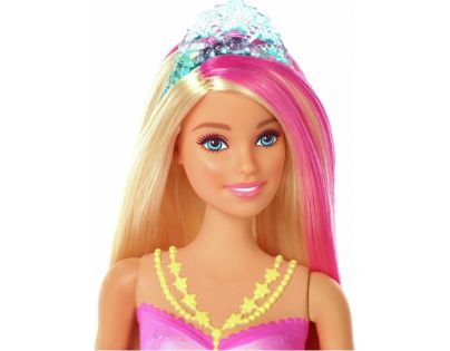 Mattel Barbie svietiace morská panna s pohyblivým chvostom beloška