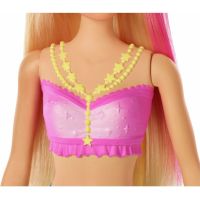 Mattel Barbie svietiace morská panna s pohyblivým chvostom beloška 5