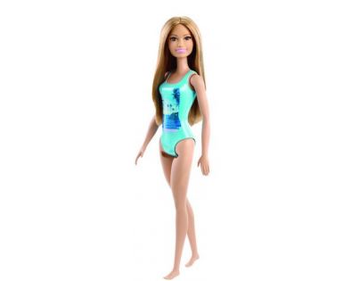 Mattel Barbie v plavkách zelenomodré