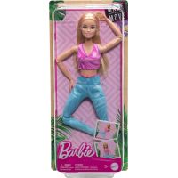 Mattel Barbie v pohybe Blondínka v modrých legínach 6