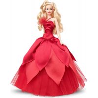 Mattel Barbie Vianočná bábika blondínka HBY03 2