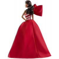 Mattel Barbie vánoční panenka brunetka 2
