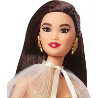 Mattel Barbie Vianočná bábika čiernovláska 2023 2