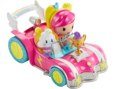 Mattel Bábika Barbie Vo svete hier Set s autom