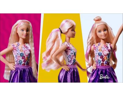 Mattel Barbie Vlny a Lokny
