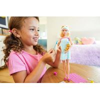 Mattel Barbie wellness bábika blond vlasy 5