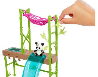 Mattel Barbie Záchrana pandy herný set