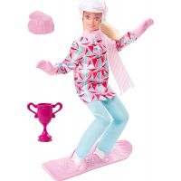 Mattel Barbie Zimné športy Snowboardistka 29 cm