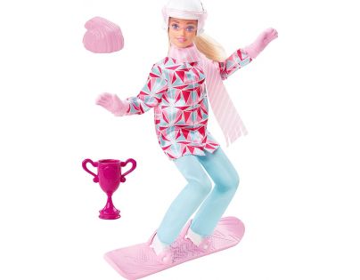 Mattel Barbie Zimné športy Snowboardistka 29 cm
