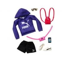 Mattel Barbie značkové oblečky a doplňky modrá mikina PUMA Mattel Barbie značkové oblečky a doplňky modrá mikina PUMA