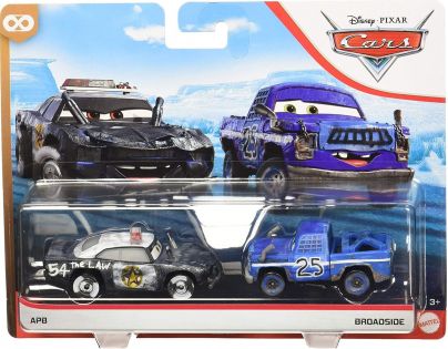 Mattel Cars 3 autá 2 ks APB a Broadside