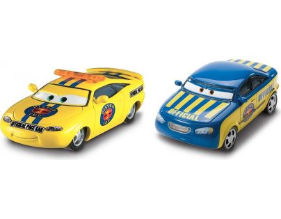 Mattel Cars 3 autá 2 ks Charlie Checker a Race Official Tom