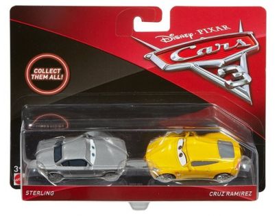Mattel Cars 3 autá 2 ks Cruz Ramirez