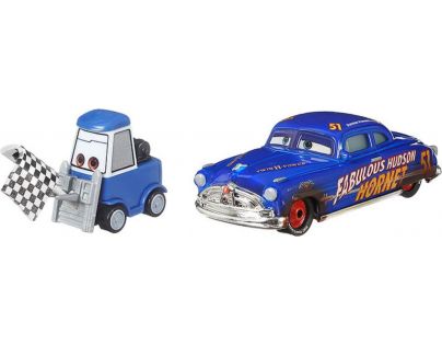 Mattel Cars 3 auta 2 ks Double Clutch Daley a Fabulous Hudson