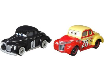 Mattel Cars 3 autá 2 ks Heyday Junior Moon a Eli Turnpike