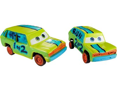 Mattel Cars 3 auta 2 ks Hit a Run