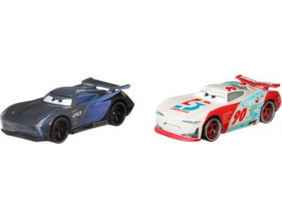 Mattel Cars 3 autá 2 ks Jackson Storm a Paul Conrev