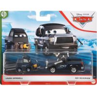 Mattel Cars 3 autá 2 ks Laura Spinwell a Ray Reverham 2