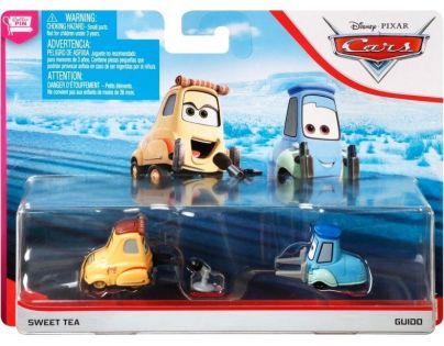 Mattel Cars 3 autá 2 ks Sweet Tea a Guido