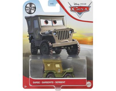 Mattel Cars 3 Auta Sarge military