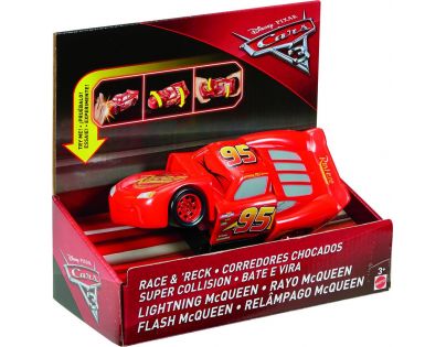 Mattel Cars 3 Bourací auto Lightning McQeen