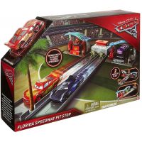 Mattel Cars 3 filmový herní set Florida speedway pit stop 6