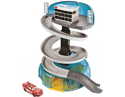 Mattel Cars 3 Florida speedway garáž