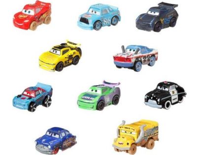Mattel Cars 3 mini auta kov 10 ks sada 10
