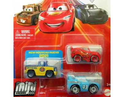 Mattel Cars 3 mini auta metal 3ks New
