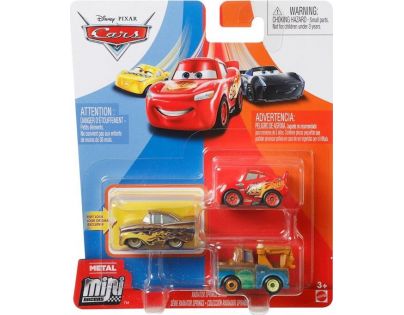 Mattel Cars 3 mini auta metal 3ks Radiator Springs Sries
