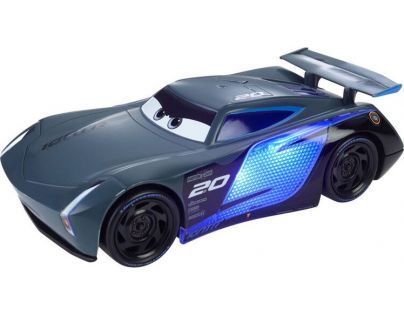 Mattel Cars 3 svietiace pretekárske autá Jackson Storm