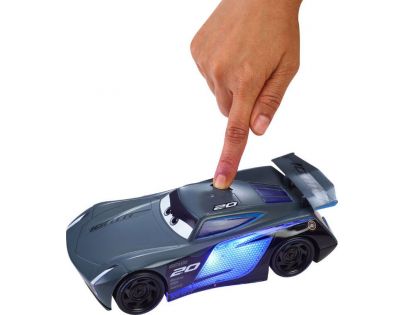 Mattel Cars 3 svietiace pretekárske autá Jackson Storm
