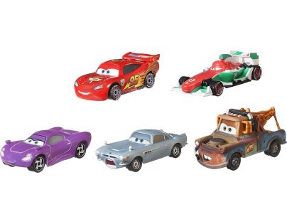 Mattel Cars 2 Kolekcia z filmu auta 5 ks