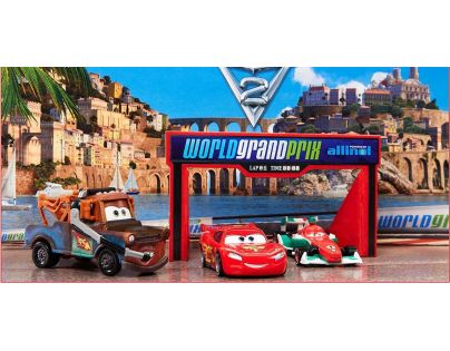 Mattel Cars 2 Kolekcia z filmu auta 5 ks