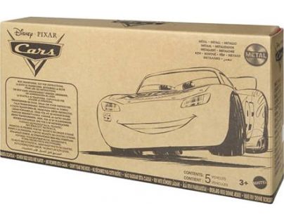 Mattel Cars 5ks kolekcia z filmu auta