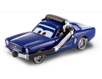 Mattel Cars 2 Auta - Brent Mustangburger with headset