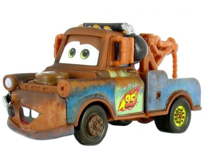 Mattel Cars 2 Auta - Race Team Mater with headset