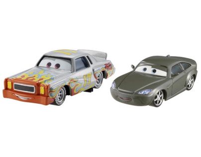 Mattel Cars 2 Autíčka 2ks - Bob Cutlass a Darrell Cartrip