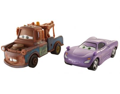 Mattel Cars 2 Autíčka 2ks - Mater a Holley Shiftwell