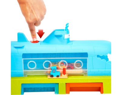 Mattel Cars Color Changers veľrybia autoumývačka