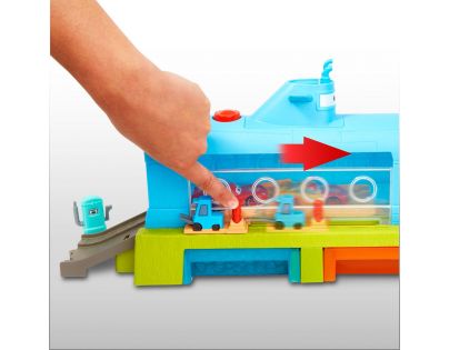 Mattel Cars Color Changers veľrybia autoumývačka