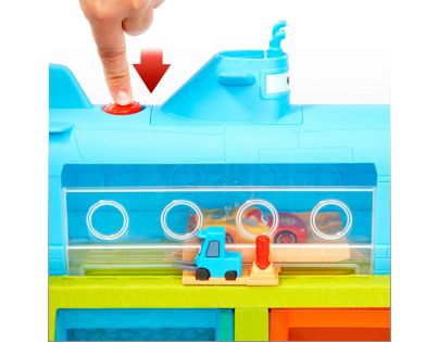 Mattel Cars Color Changers veľrybia autoumývačka